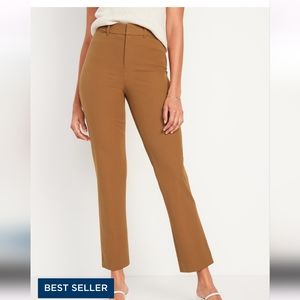 NWT Pixie High Waisted Straight Ankle pants